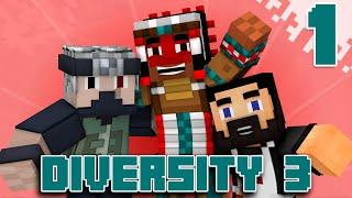 Team Canada Plays DIVERSITY 3 - EP01 (Custom Minecraft Map)