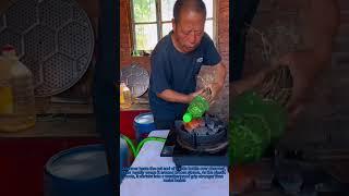 Broom Making Hack: Fire Method Turns Trash into Tools Zero Cost!