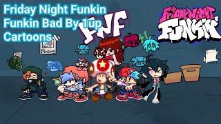 Friday Night Funkin Funkin' Bad Toei Toad And Mini Boyfriend Pixel 8-bit And Soft Boyfriend#fnf