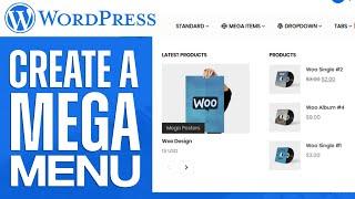 How To Make A Mega Menu On A WordPress Website - 2025 Tutorial