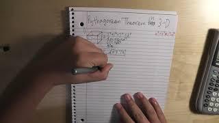 Pythagorean Theorem in Rectangular Prisms Part 1 | 8th Grade Math