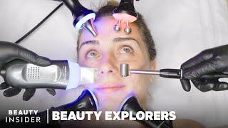 16-Step Facial Includes Microcurrents, Ultrasonic Wand, And More | Beauty Explorers