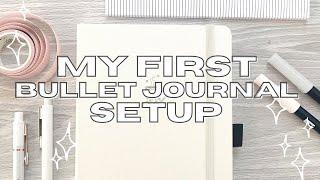 MY FIRST BULLET JOURNAL SETUP 2022 | ARCHER & OLIVE NOTEBOOK