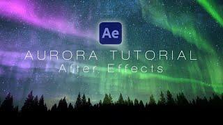 Aurora (Northern Lights) - After Effects Tutorial