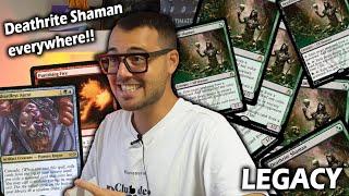 Legacy at its best with Deathrite Shaman! | Punishing Jund vs BUG Shardless | Mtg Paper Gameplay