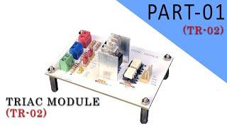 TRIAC Dimmer Module for AC Power Control using Arduino - AC Bulb Test (Part-01)