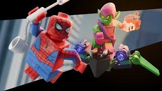 LEGO Spider-Man Vs Green Goblin | Blender 3D Animation | 4K