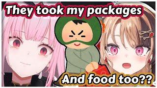 Calli's neighbors in Japan have been stealing her packages and salads! [Hololive EN]