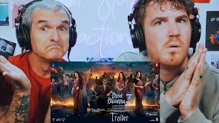 Bhool Bhulaiyaa 3 (Official Trailer): Kartik Aaryan,Vidya B,Madhuri D,Triptii | Anees B | REACTION!!