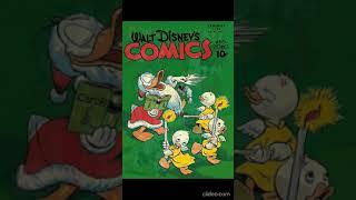 Vintage Disney Christmas Comic Book Covers