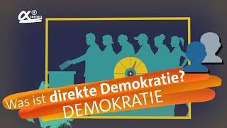 Was ist direkte Demokratie? | einfach erklärt |  alpha Lernen erklärt Demokratie (RESPEKT)