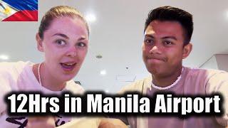 We Stayed 12 HOURS in Manila Airport (how hard could it be)