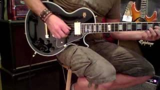 Gibson Les Paul Custom Korina vs Gibson Les Paul Custom Classic  - Clean