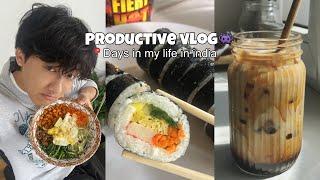 Productive vlog | Day in my life in india | aesthetic vlog 