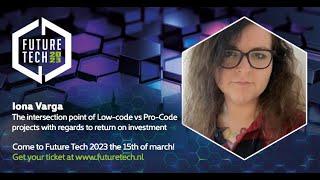 Future Tech 2023: Iona Varga - What to think about, if you're thinking about building a team?