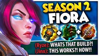 Fiora...but I follow an 8-year-old guide from Mobafire in 2012 