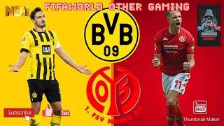 FIFA 23 - Borussia Dortmund vs FSV Mainz 05 | Full Match Gameplay| 4K