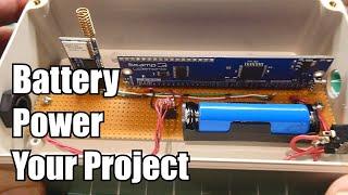 Tip Of The Day / Battery Power Your Project