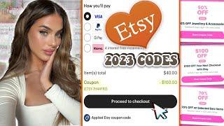 Etsy Coupons that Actually Work in 2023 - How I Save With Etsy!