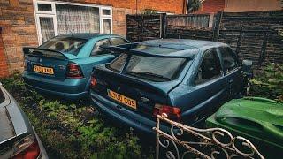 Sat For 12 Years REAL ESCORT RS COSWORTH Rotting on a driveway!! Uk Driveway Finds| IMSTOKZE