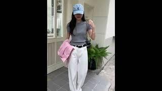 [에이진] 케이블 반팔 니트티 (5colors) #ootd #fashion #룩북 #여름코디 #데일리룩 #여름니트 #반팔니트 #캐주얼룩 #SUMMER #패션 #outfitideas