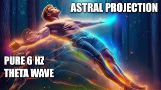 Pure 6Hz Binaural Beats Astral Projection - Theta Wave Hemi-Sync