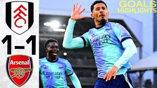 Fulham vs Arsenal 1-1 - All Goals and Highlights - 2024