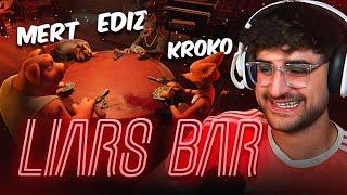 ELI SPIELT DAS ERSTE MAL LIARS BAR UM 500€! DAS LÜGEN KANN BEGINNEN!‍🃏 mit Mert, Ediz & Kroko