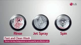 LG Centum System™ Washing Machine - Fast and Clean Wash