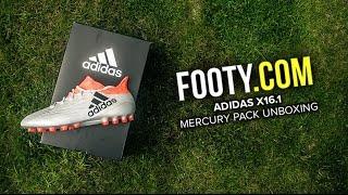 adidas X16.1 AG Mercury Pack Unboxing - FOOTY.COM