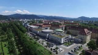 Flug über die Uniklinik Freiburg mit Außenkliniken | 2016 | Uniklinik Freiburg