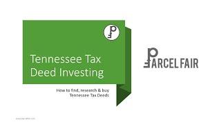 How to Find Tax Deeds in Tennessee