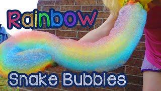 Rainbow Snake Bubbles