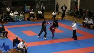 WAKO European Championships Kickboxen Leichtkontakt Peter Zaar (GER) vs. Duke Nwamerue (BUL)