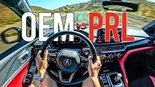 Acura Integra Type S Canyon Review | OEM vs PRL Engine Mount