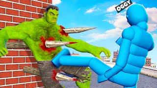 Npc Superhero 1V1 Battle Between Oggy And Jack In Overgrowth