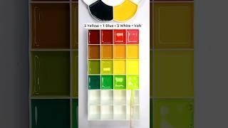 Satisfying Color Mixing! #colormixing #colortheory #colors #trending