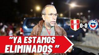 HINCHAS PERUANOS reaccionan al EMPATE ante CHILE (0-0) | ELIMINATORIAS 2026