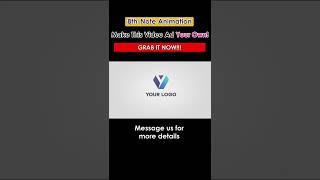 Make This Video Ad YOUR OWN! | By 8th Note Animation