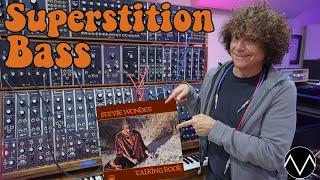 Stevie Wonder’s REAL Superstition Bass | Minimoog vs Moog IIIc