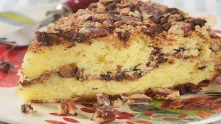 Coffee Cake Recipe Demonstration - Joyofbaking.com