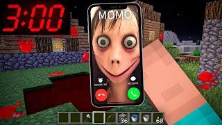 OMG... Noob called by scary MOMO on the phone in Minecraft by @wSamuraj