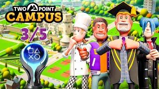 TWO POINT CAMPUS & DLCs - 100% Platinum Walkthrough No Commentary - PART 3/5