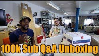 100k Subscriber Q&A plus mystery unboxing with Hockey Tutorial