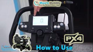 Pride PX4 User Guide - How to Operate - Heavy Duty Mobility Scooter