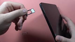 SAMSUNG Galaxy Tab A9: Input SIM Card - Install SIM #taba9