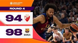 Kevin Punter WINS the OVERTIME | Zvezda - FC Barcelona | BASKETBALL HIGHLIGHTS R4 2024-25