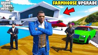 Franklin Build His New Big Luxury Farmhouse In GTA 5 | SHINCHAN and CHOP