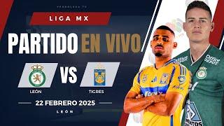  CLUB LEON VS TIGRES EN VIVO Y EN DIRECTO / JUEGA JAMES RODRIGUEZ - LIGA MX CLAUSURA 2025