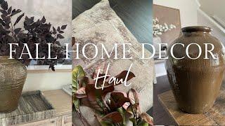 HUGE FALL HOME DECOR HAUL 2024 | HOMEGOODS, H&M HOME AND MORE